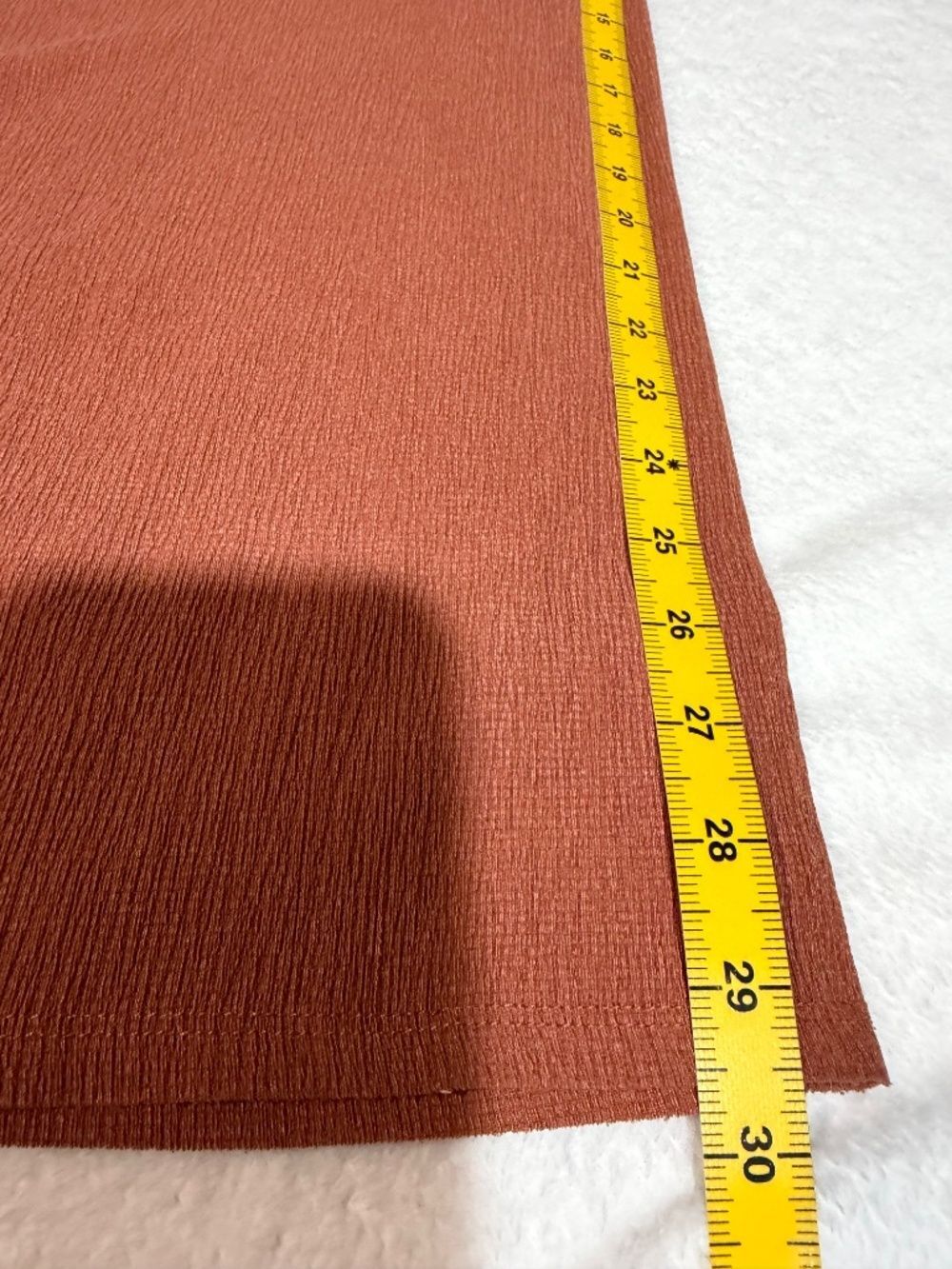 Trixxi Terracotta Twist-Front Wide Leg Jumpsuit Size M - Picture 8 of 9